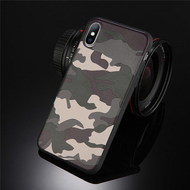 Green Army Camouflage Case