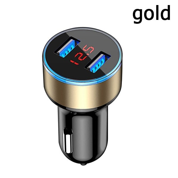 Dual USB Phone LED Car-Charger