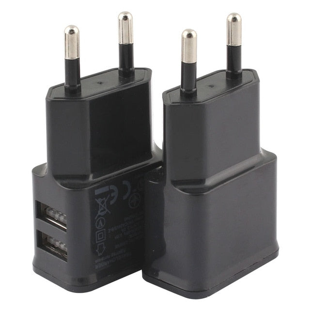 Dual USB Charger Plug Adapter