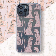 Leopard Print Transparent Non-Slip Phone Case